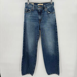 Women's Levi's Premium Baggy Dad Blue Jeans 23/000 MSRP $108